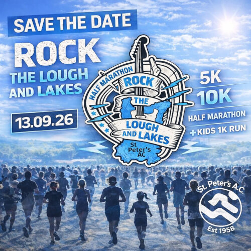 Rock the Lough 5k,10k and Half Marathon 2026